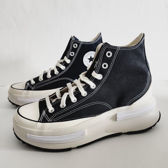 Converse Black Run Star Legacy CX Future Platform Sneakers Women's 11.5 Men's 10 - Picture 1 of 7